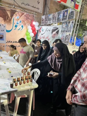 برپایی موکب به مناسبت روز ملی دزفول و تجلّی پایداری و خدمت مردم قهرمان 10